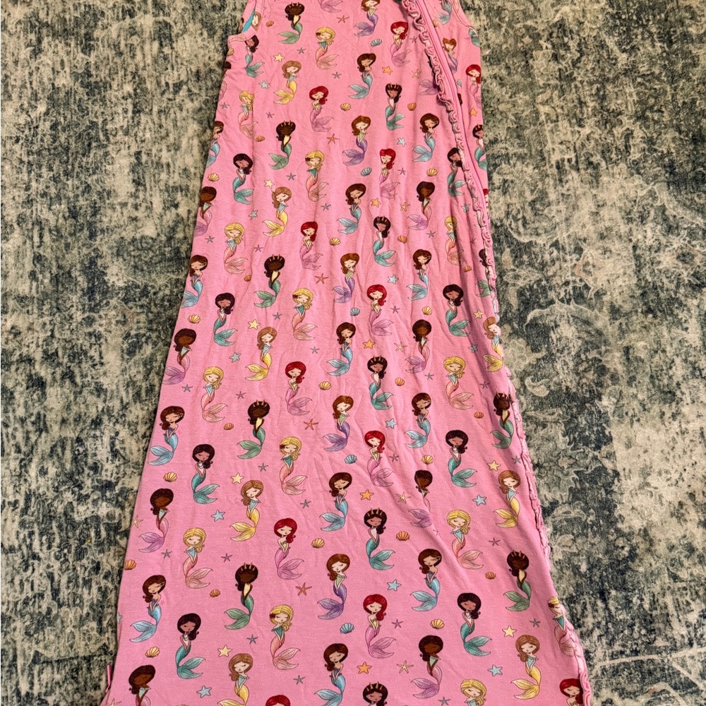 Posh Peanut Pink Mermaid Kids Pajama Sleep Sack